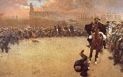 The Charge or Barcelona 1902 Ramon Casas i Carbo